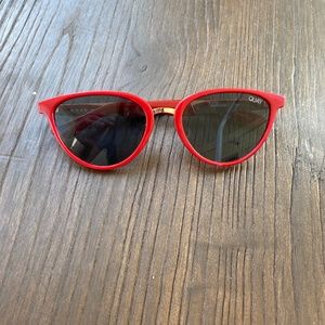 NWOB Quay Red Rumours Sunglasses